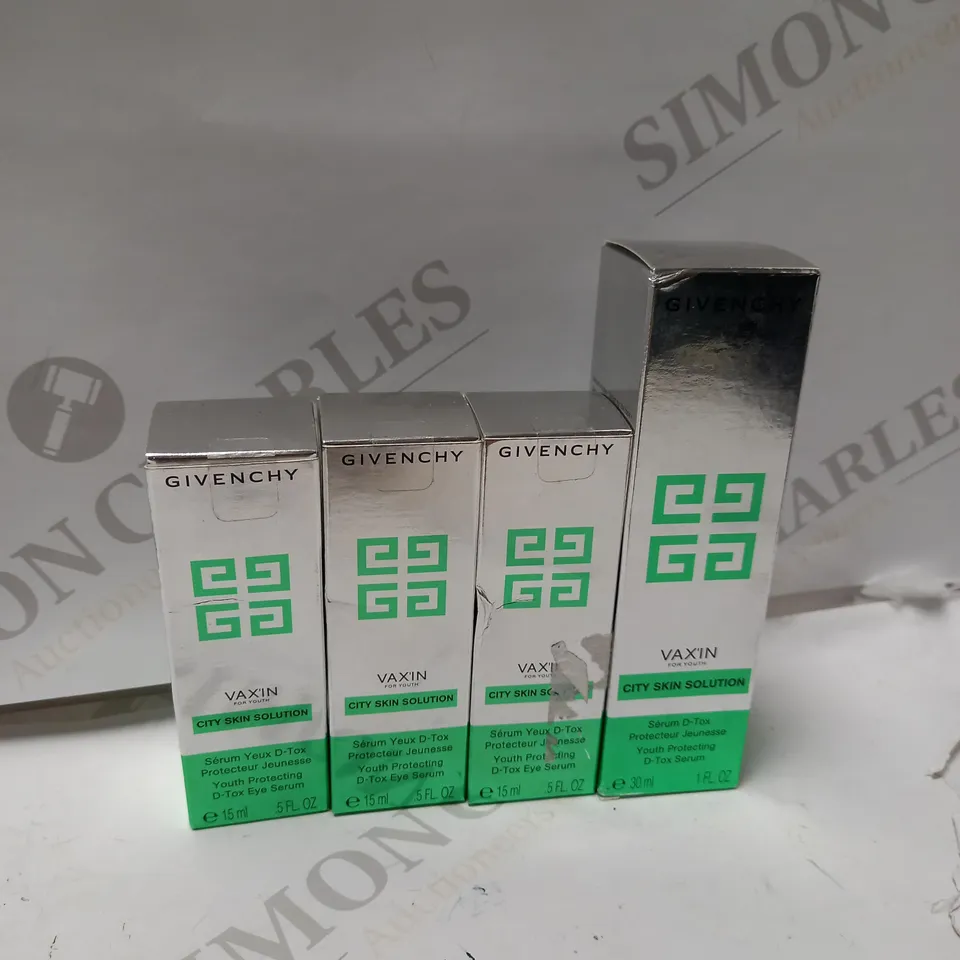 GIVENCHY VAX'IN CITY SKIN SOLUTION YOUTH PROTECTING D-TOX SERUM (75ML) 1 X 30ML & 3 X 15ML