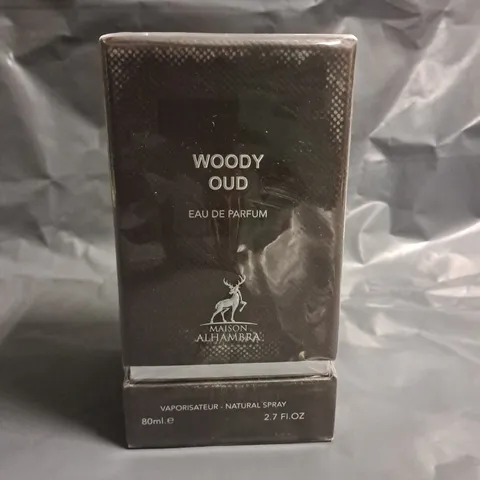 SEALED WOODY OUD EAU DE PARFUM 80ML NATURAL SPRAY