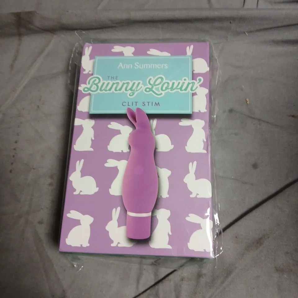 ANN SUMMERS BUNNY LOVIN' CLIT STIM – PURPLE VIBRATOR