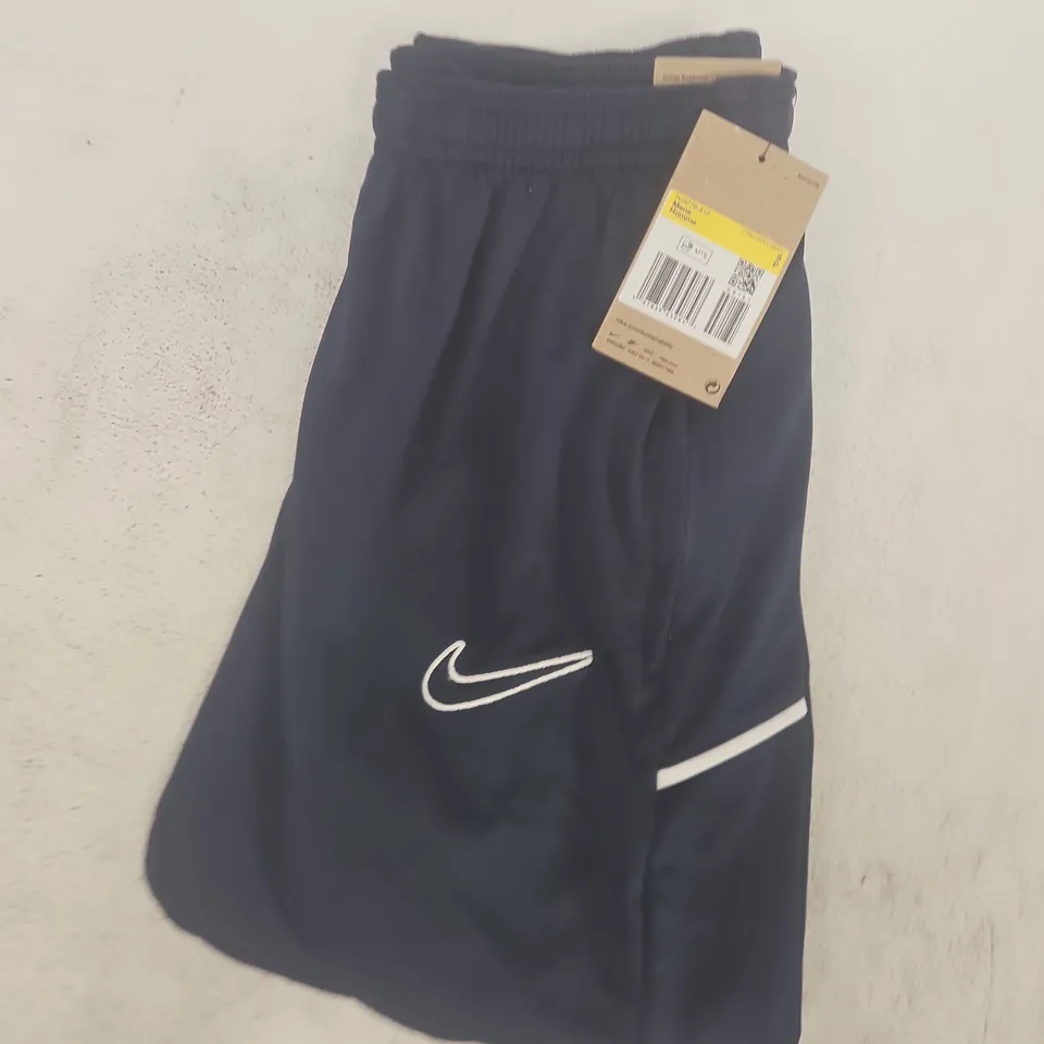 NIKE DRI-FIT ACADEMY PANTS IN NAVY SIZE SMALL