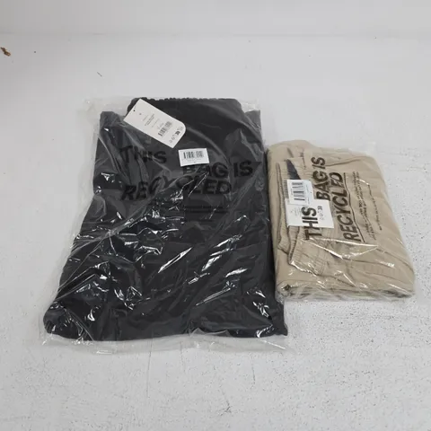 APPROXIMATELY 10 ASSORTED CLOTHING ITEMS IN VARIOUS SIZES, COLOURS & STYLES TO INCLUDE CASUAL PANTS, ACTIVE RELAXED SWEATPANTS, ETC