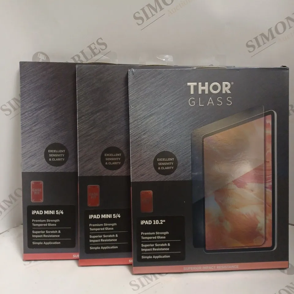 3 X THOR TEMPERED GLASS PROTECTOR FOR IPAD MINI 5/4
