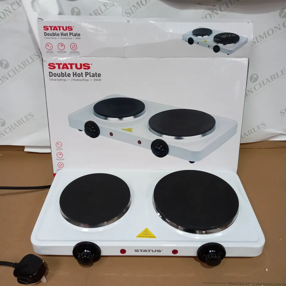 STATUS DOUBLE HOT PLATE 