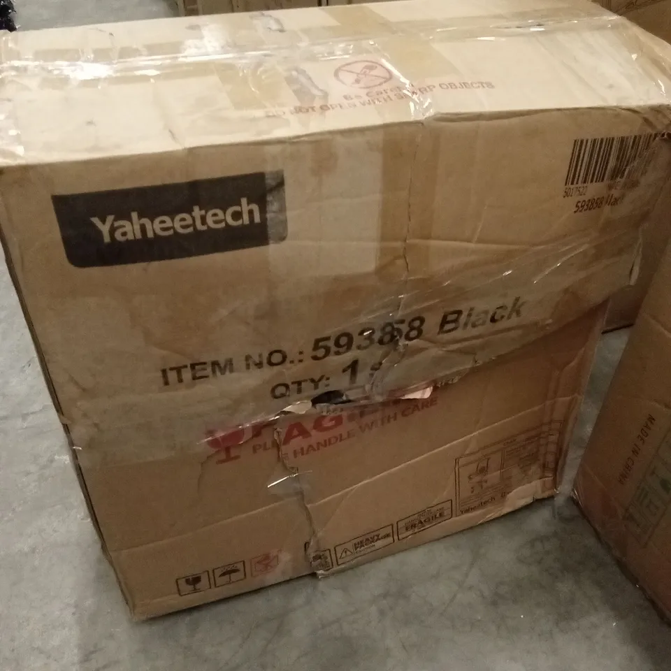 BOXED YAHEETECH OFFICE CHAIR - BLACK (1 BOX)