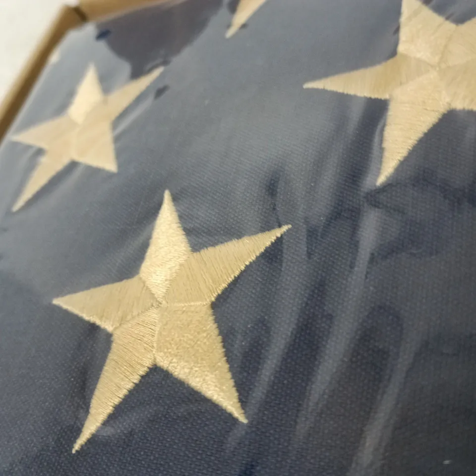 3' X 5' AMERICAN FLAG EMBROIDERED - DECORATIVE