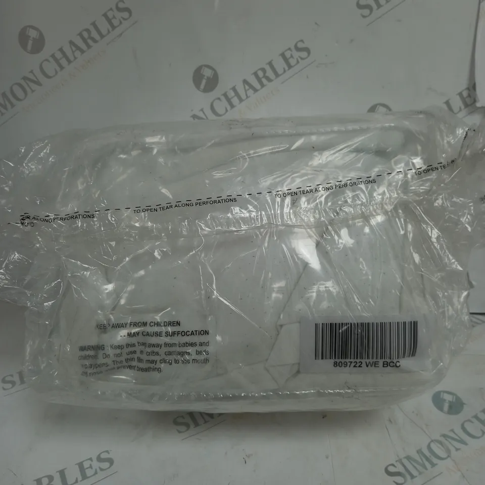 NORTHERN NIGHTS 300TC 100% COTTON SATEEN DEEP POCKET FITTED SHEETS IN WHITE - DOUBLE 