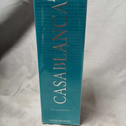 BOXED AND SEALED CASABLANCE EAU DE PARFUM SWISS ARABIAN 100ML