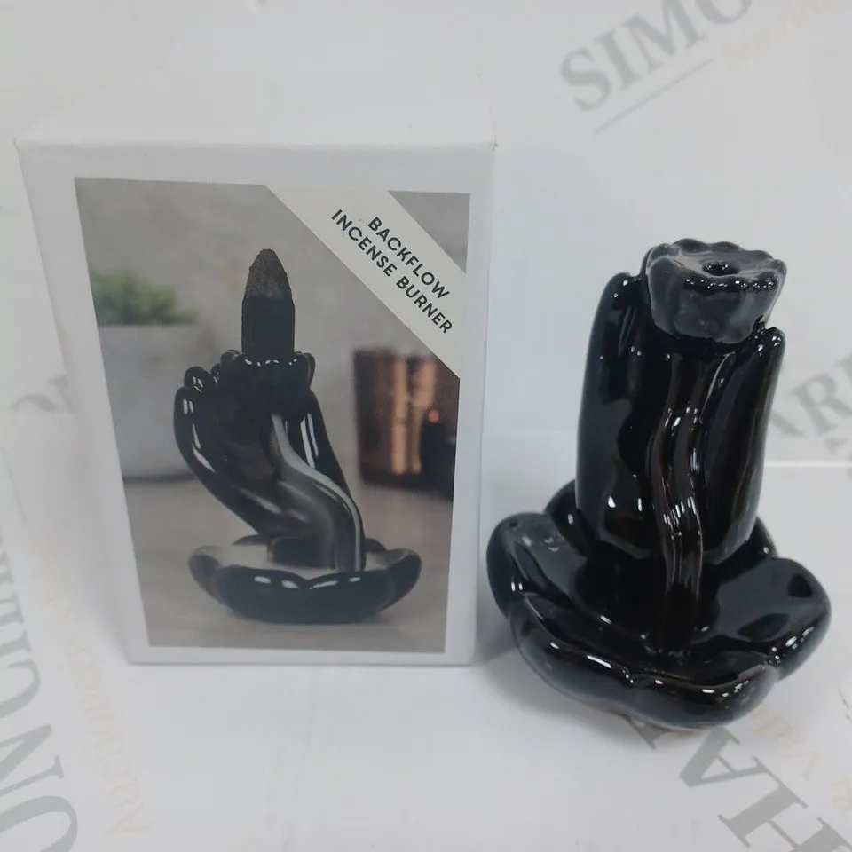 BOXED JONES BACKFLOW INCENSE BURNER