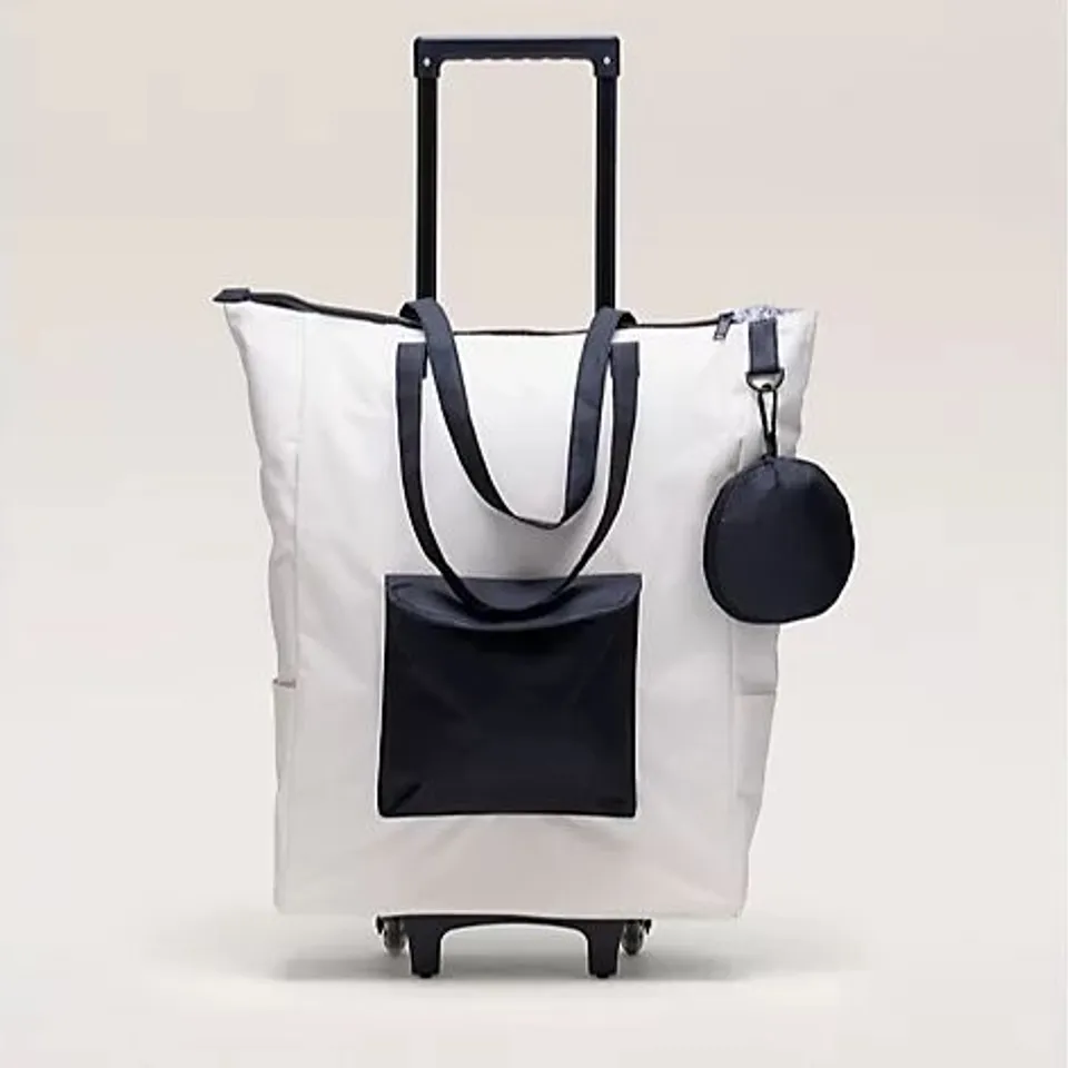 OUTLET ORGANISED OPTIONS ON THE GO INSULATED SHOPPER BAG WITH WHEELS