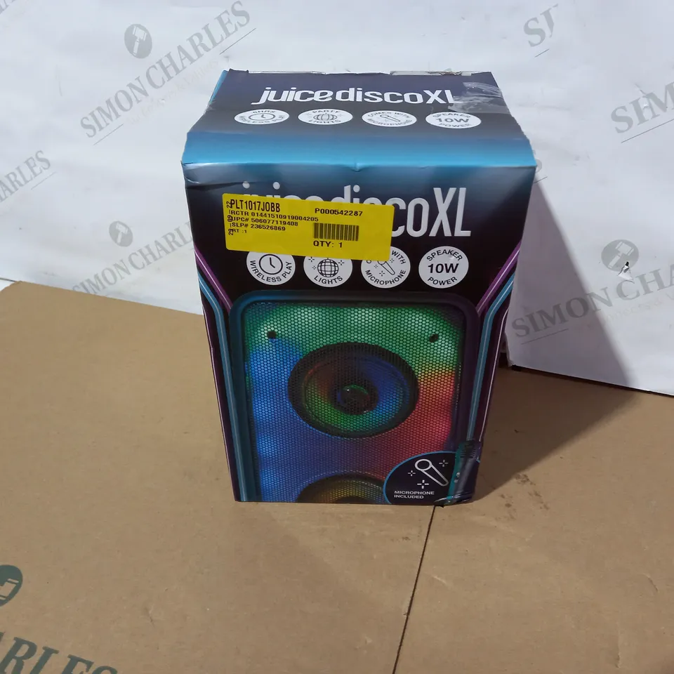 BOXED JUICE DISCO XL 