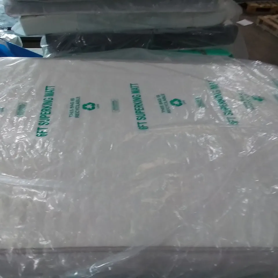 QUALITY BAGGED 4' SMALL DOUBLE MEMORY FOAM POCKET SPRUNG MATTRESS 