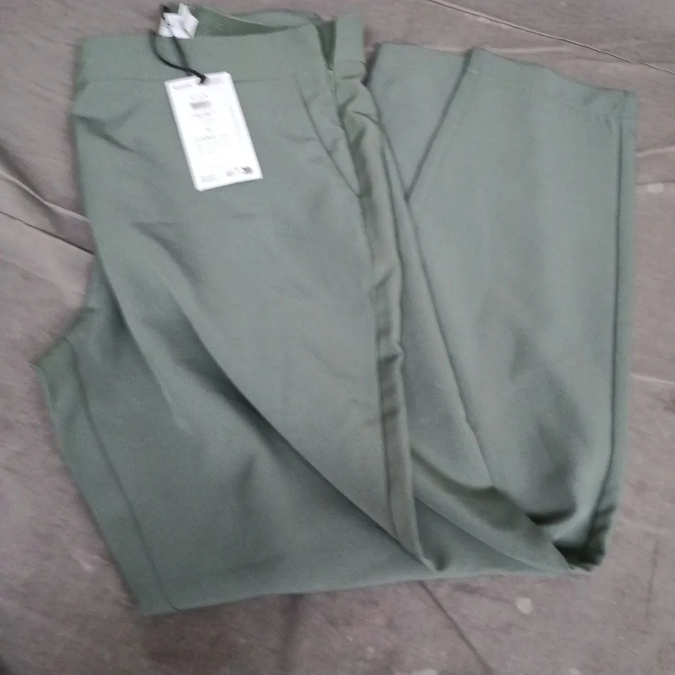 VILA WOMEN'S 7/8 PANT – DUCK GREEN, EU 38 (VICARRIE LOWNY RW 7/8 PANT)