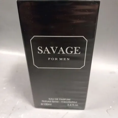 BOXED AND SEALED SAVAGE FOR MEN EAU DE PARFUM 100ML