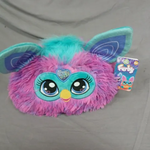 FURBY PLUSH TOY – PINK & TEAL FUR WITH TAG