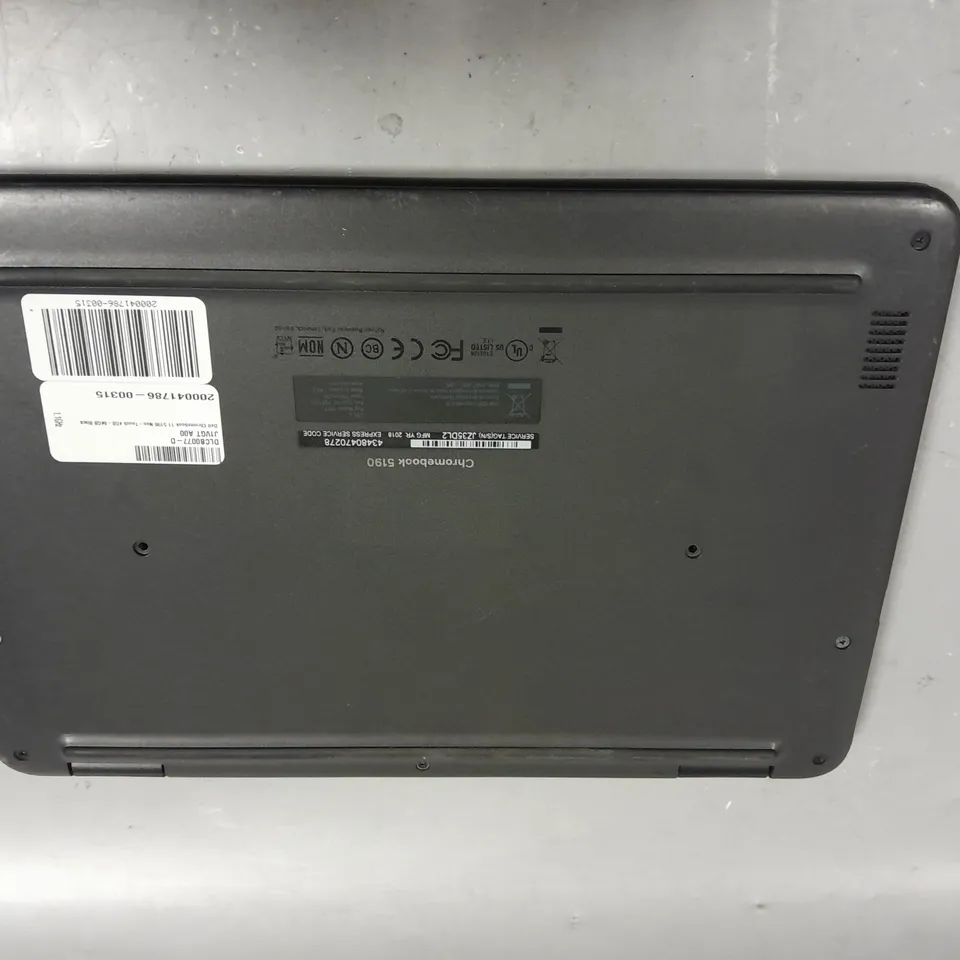 DELL BLACK CHROMEBOOK 5190 P28T