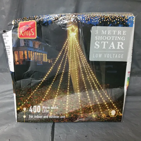 BOXED THREE KINGS 3 METER SHOOTING STAR LIGHT 