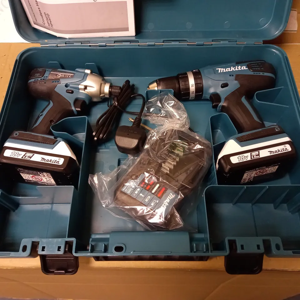 MAKITA 18V G SERIES COMBI DRILL KIT RRP £199.99