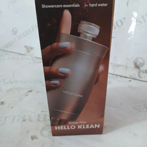 BOXED HELLO KLEAN SHOWER FILTER