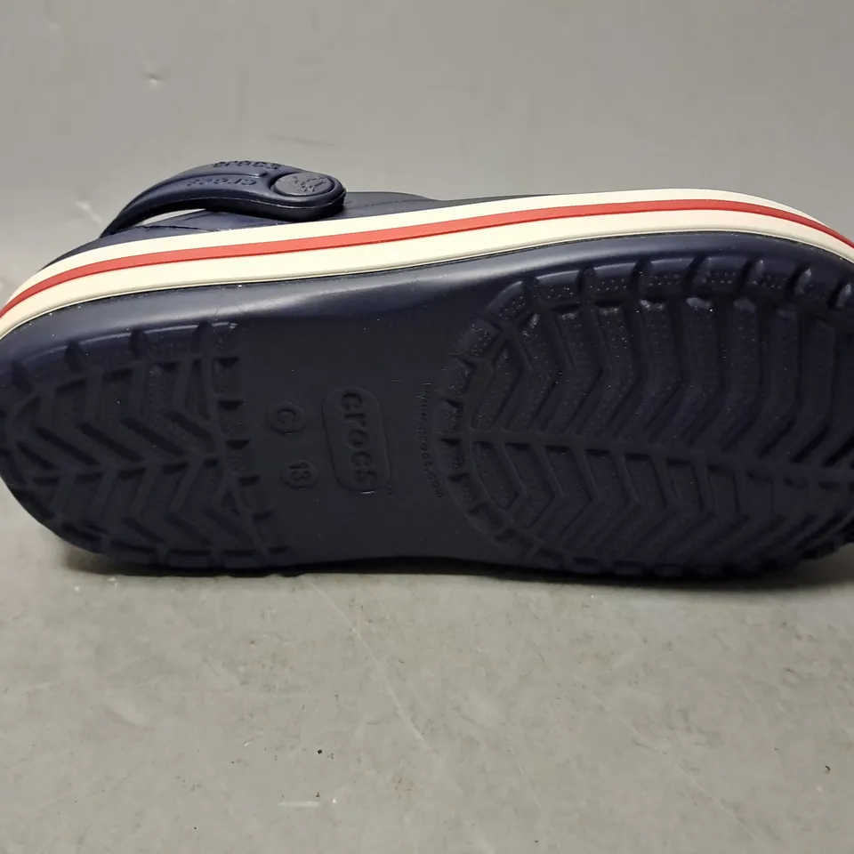 CROCS CROCBAND CLOG KIDS IN NAVY - SIZE UK C13