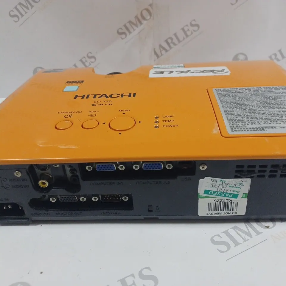 UNBOXED HITACHI ED-X50 LCD PROJECTOR