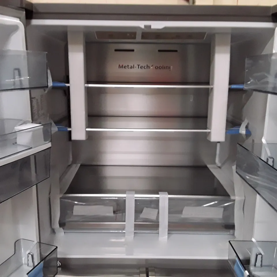 HISENSE RQ758N4SWSE TOTAL NO FROST AMERICAN FRIDGE FREEZER - UNPROCESSED RAW RETURN