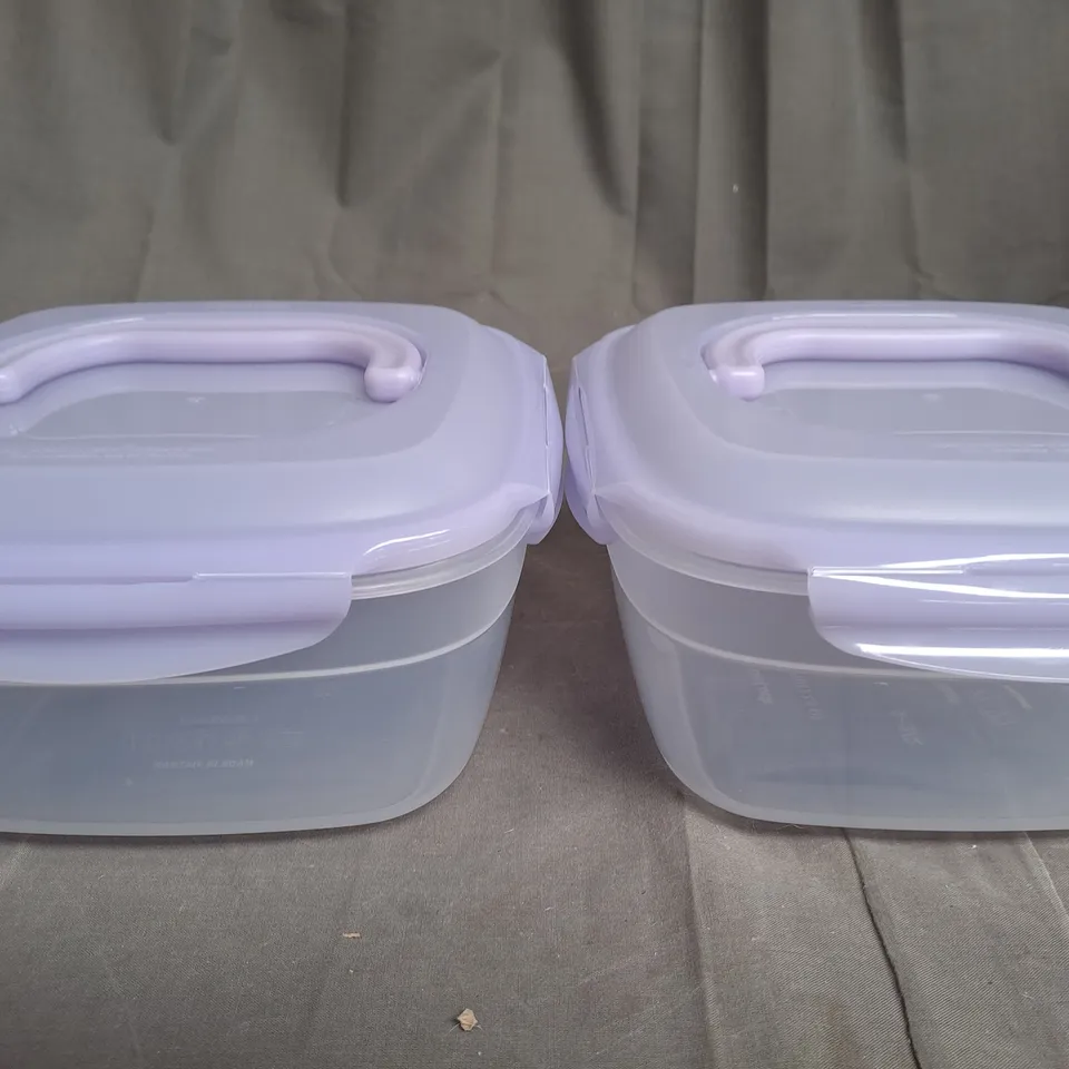 LOCK & LOCK 10 PIECE NESTABLE PASTEL CONTAINER SET