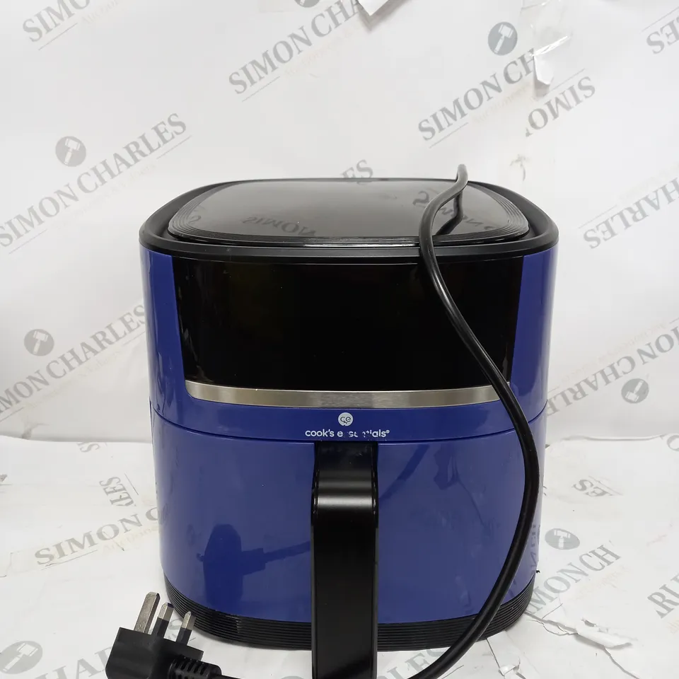 COOK'S ESSENTIALS 4L AIR FRYER IN NAVY