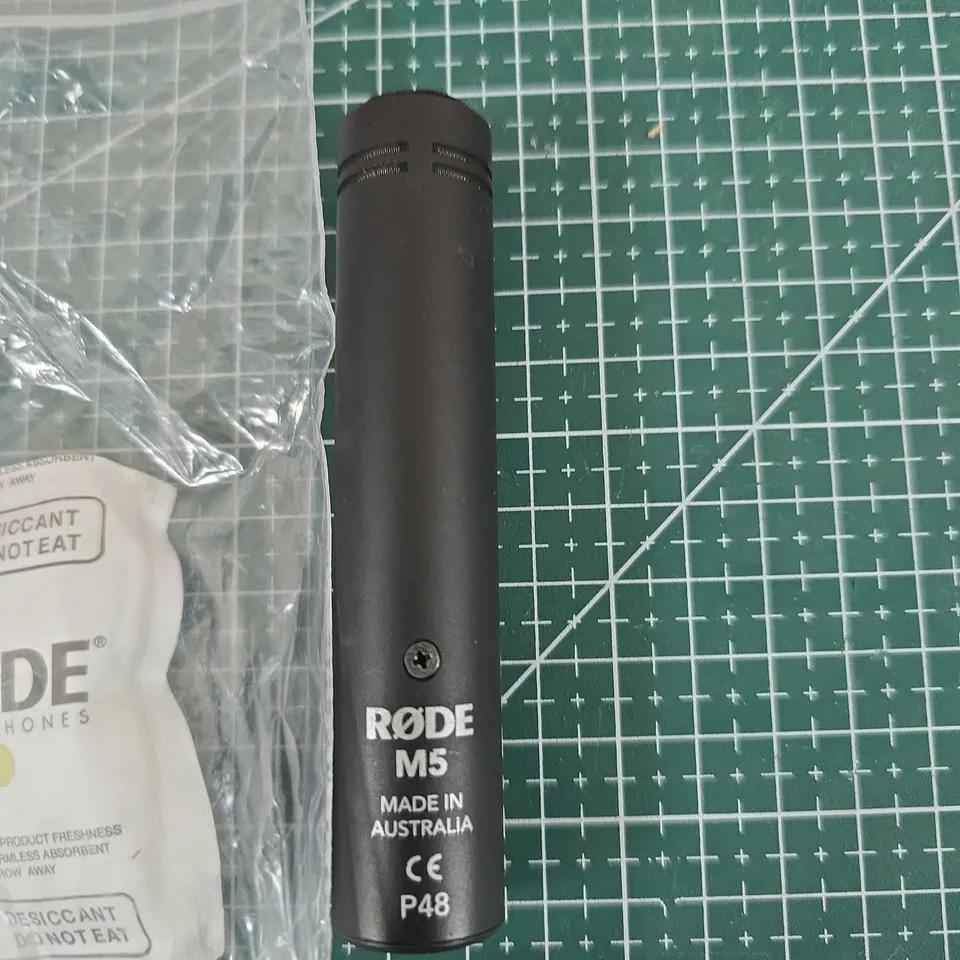 RØDE M5 MICROPHONE – SMALL DIAPHRAGM CONDENSER