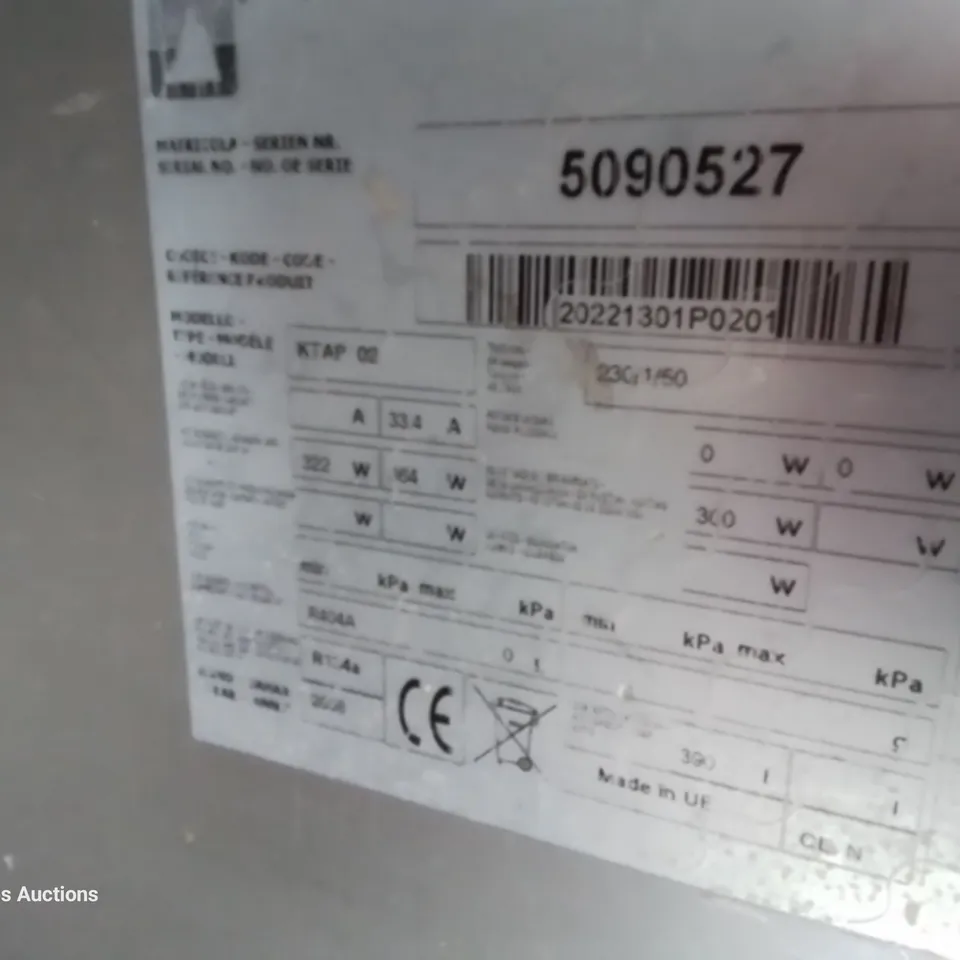 POLARIS TRIPLE DOOR COUNTER FRIDGE Model KTAP-02