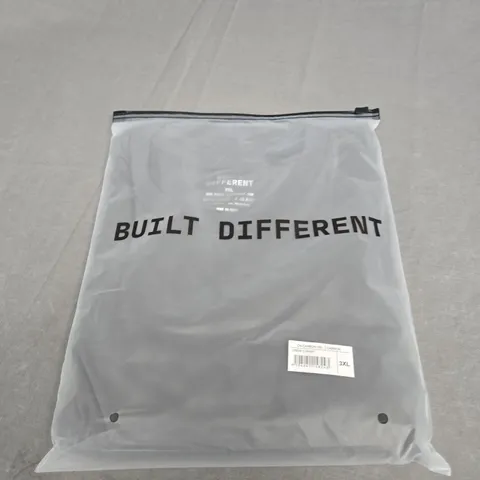 BAGGED BUILT DIFFERENT CARBON CREW T-SHIRT SIZE 3XL