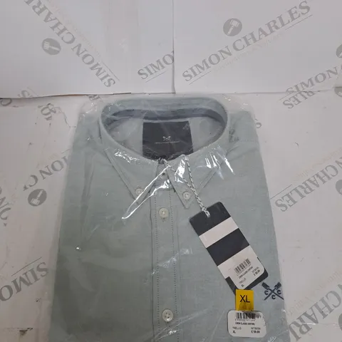 BAGGED CREW CLOTHING COMPANY CREW CLASSIC BUTTON SHIRT SIZE XL