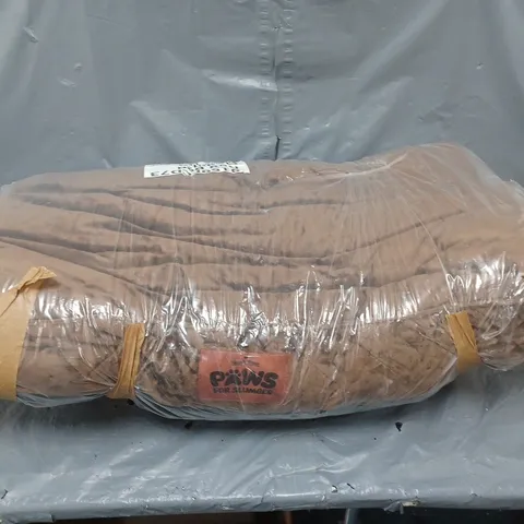 SLUMBERDOWN PAWS DOG BED MEDIUM IN CHOCOLATE BROWN - COLLECTION ONLY