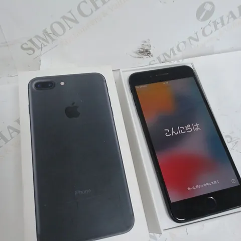BOXED IPHONE 7 PLUS IN BLACK