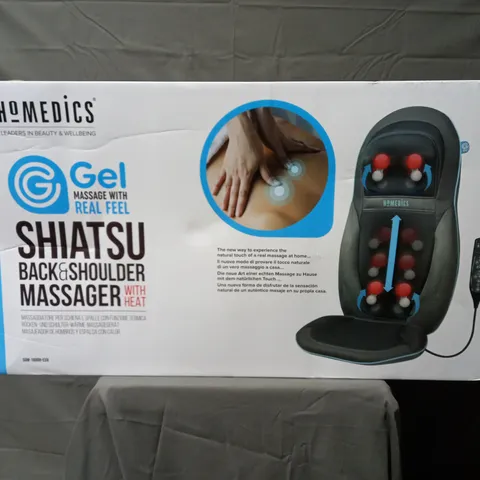 BOXED HOMEDICS SHIATSU BACK & SHOULDER MASSAGER SGM-1600H-EUX