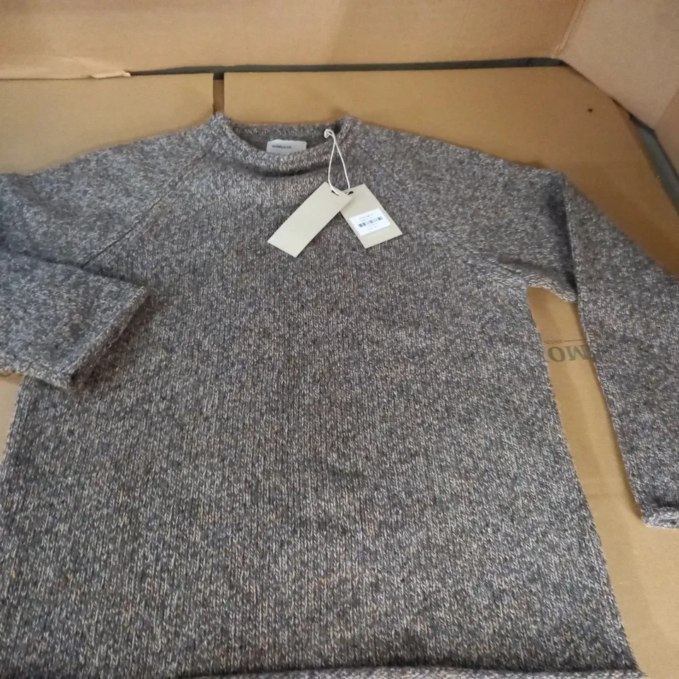 SATTA ROLLED EDGED KNIT JUMPER - L
