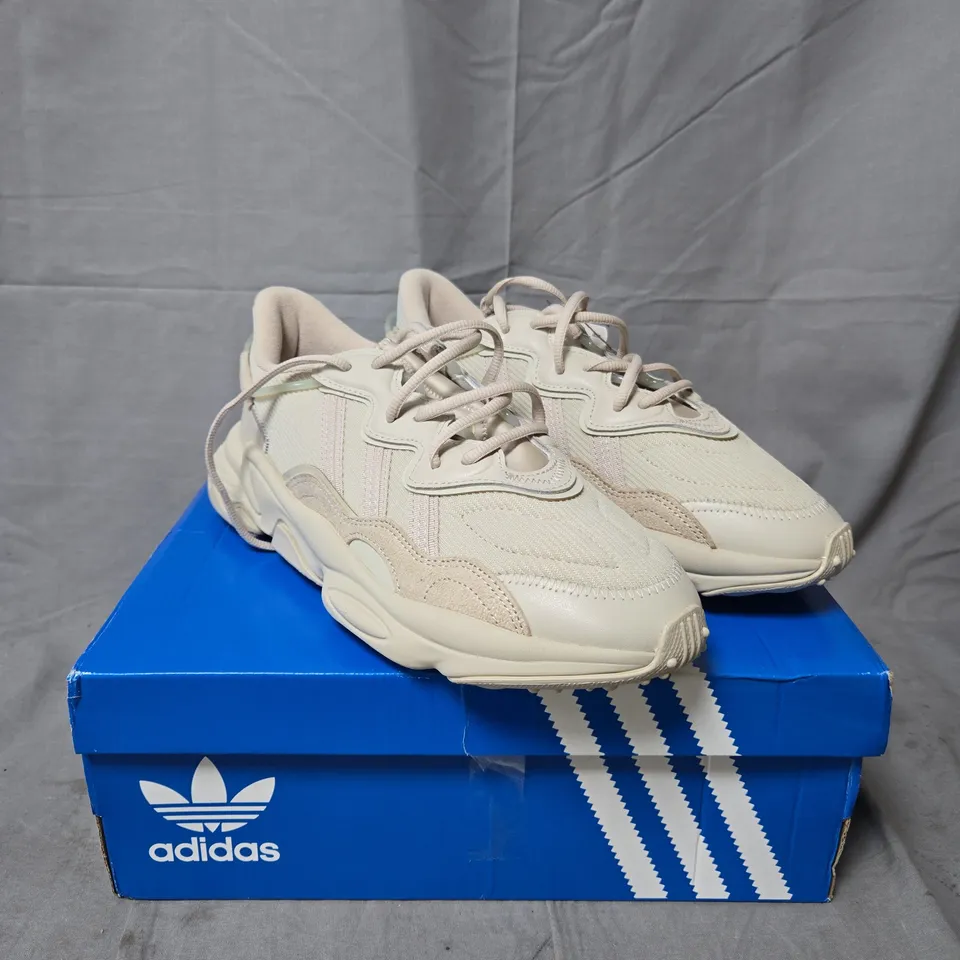 ADIDAS TRAINERS – CREAM/OFF-WHITE SIZE 8