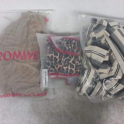 APPROXIMATELY 20 ASSORTED CLOTHING AND FASHION PRODUCTS IN VARIOUS STYLES AND SIZES - COLLECTION ONLY