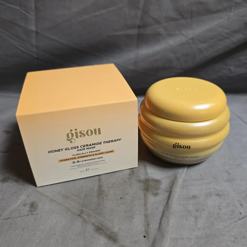 GISOU HONEY GLOSS CERAMIDE THERAPY HAIR MASK - 230ML