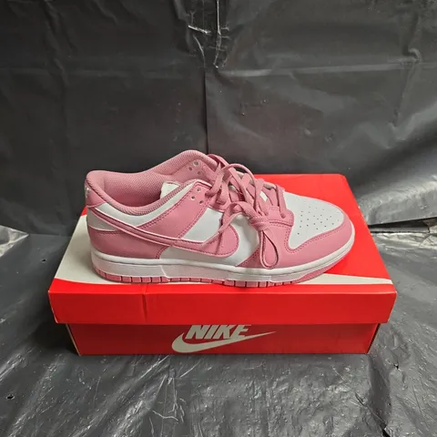 NIKE DUNK LOW NEXT NATURE WOMEN'S PINK/WHITE SNEAKERS – UK 6 (US 8.5)
