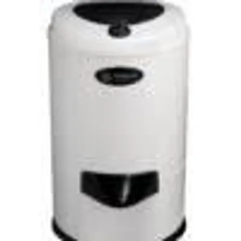 BOXED ENGLISH ELECTRIC WHITE/BLACK GRAVITY DRAIN SPIN DRYER 428009EEP 4.2KG (1 BOX)