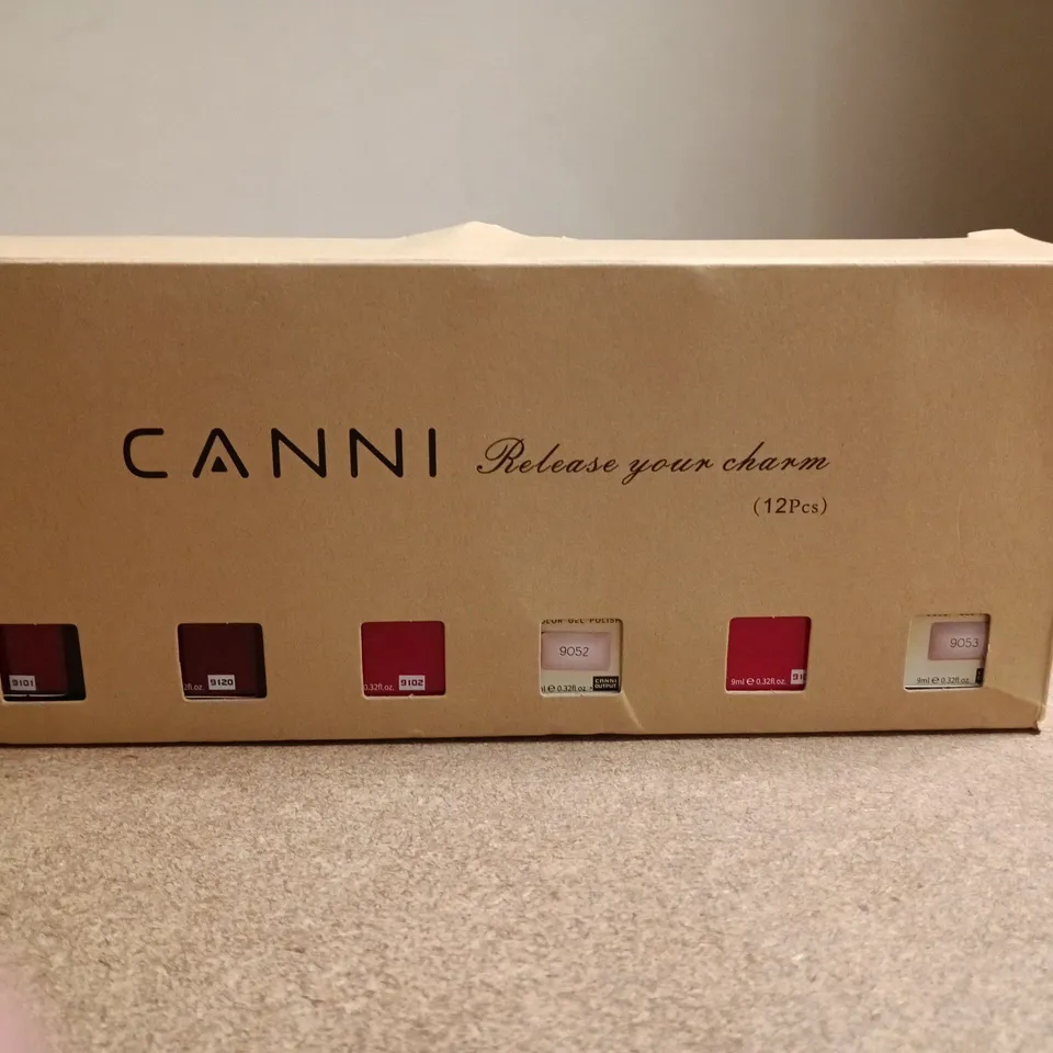 CANNI RELEASE YOUR CHARM 12-PIECE NAIL VARNISH SET
