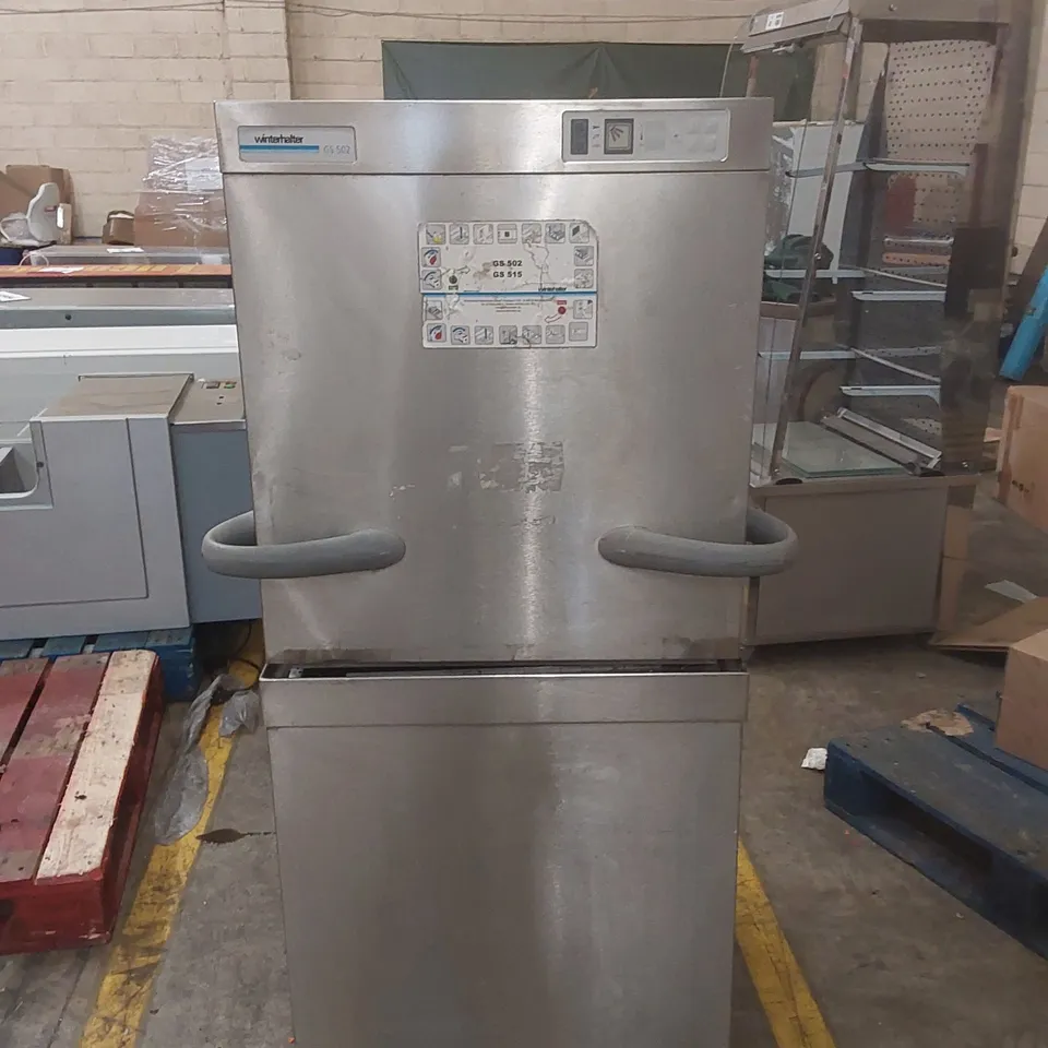 WINTERHALTER GS502 COMMERCIAL SINGLE PHASE DISHWASHER