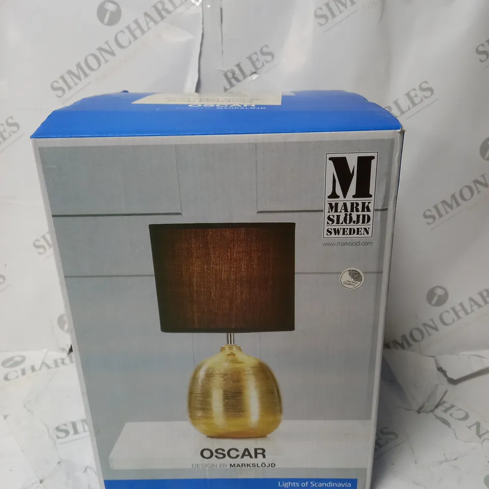 MARKSLOJD OSCAR 38.5CM TABLE LAMP