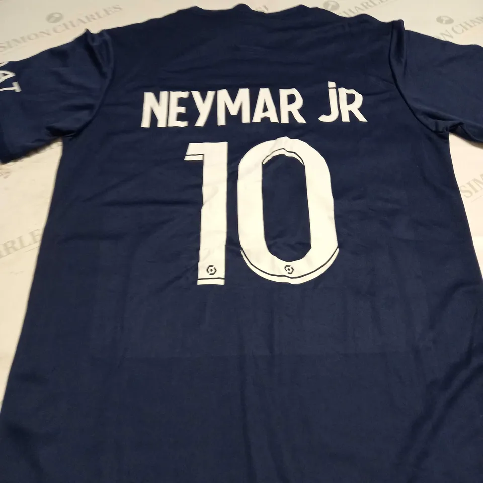PSG FC HOME SHIRT WITH NEYMAR JR 10 ON THE BACK SIZE UNSPECIFIED