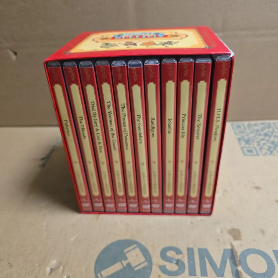 GILBERT AND SULLIVAN COLLECTION, 11 DVD SET