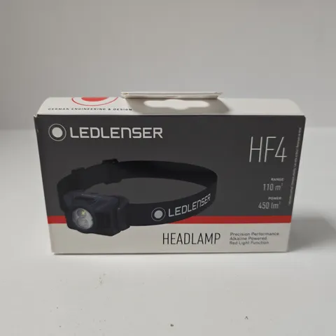 BOXED LEDLENSER HF4 HEADLAMP IN NAVY