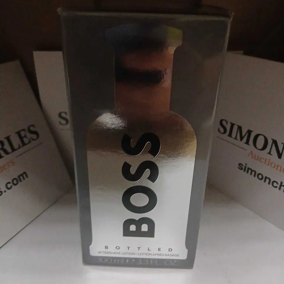 HUGO BOSS BOTTLED AFTERSHAVE LOTION 100ML