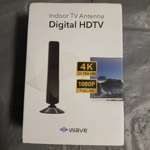 BOXED WAVE INDOOR TV ANTENNA DIGITAL HDTV