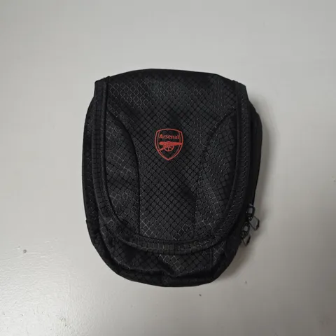 ARSENAL BRANDED MINI SATCHEL BAG IN BLACK