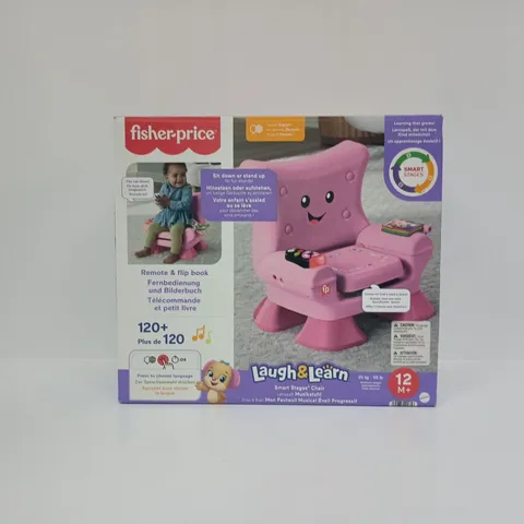 FISHER-PRICE LAUGH & LEARN SMART STAGES PINK CHAIR (BOXED)